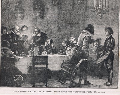 Lord Monteagle e la lettera di avvertimento sulla Congiura delle Polveri da Henry Marriott Paget